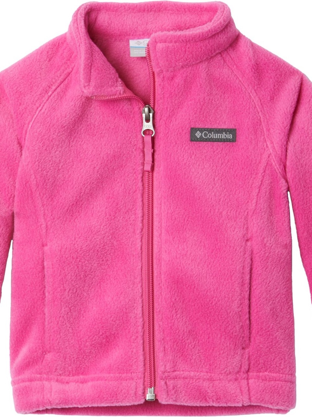 Columbia Benton Springs Fleece Jacket - Pink Size 3-6 Months